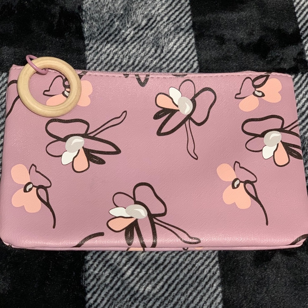 Ipsy floral makeup bag